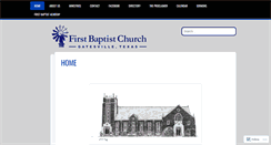 Desktop Screenshot of fbcgatesville.org